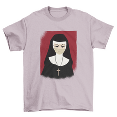 Halloween Nun T-shirt