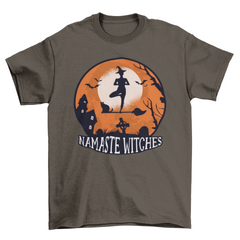 Yoga Halloween Quote T-shirt