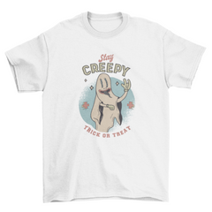 Stay creepy halloween t-shirt