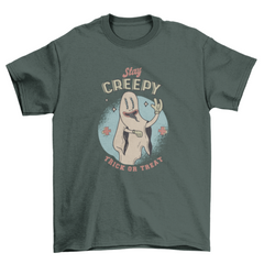 Stay creepy halloween t-shirt
