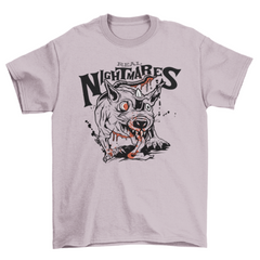 Zombie rat creature halloween t-shirt
