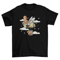 Halloween bee t-shirt design
