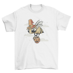 Halloween bee t-shirt design