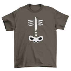 Halloween children skeleton t-shirt