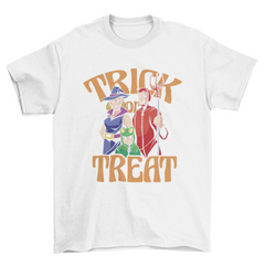 Family in halloween costumes t-shirt design