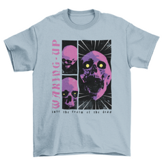 Death Scary Fashion Halloween Dead Fashion Skull waking up t-shirt