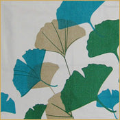 Funtote® Ginkgo Leaf Canvas Tote Bag