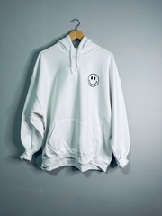 Dear Person Behind Me White Hoodie