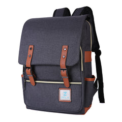 Slim Backpack ,College, School and Business Fits 15-inch Laptop-Black