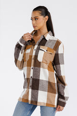 Boyfriend Oversized Soft Flannel Shacket FL503
