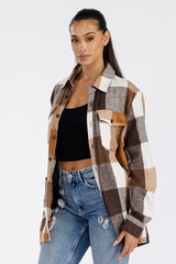 Boyfriend Oversized Soft Flannel Shacket FL503