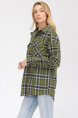 Oversize Boyfriend Plaid Checkered Flannel