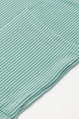 Parchment Pockets Oversized Ribbed Wide Leg Jumpsuit