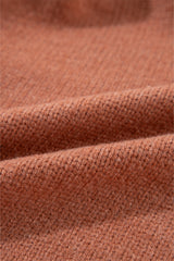 Light French Beige Drop Sleeve Open Front Cropped Cardigan