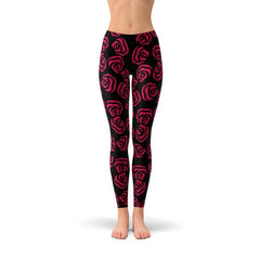 Red Roses Leggings