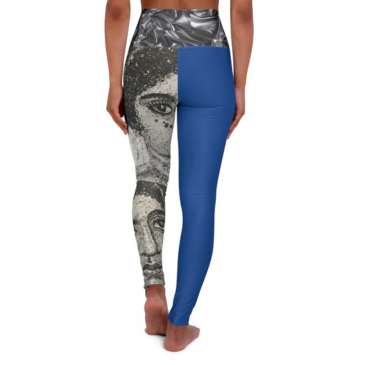 The Ancient Ones  High Waisted Yoga Leggings original artwork