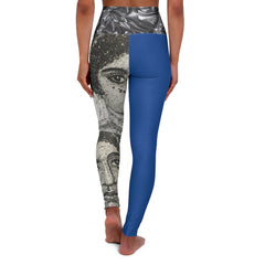 The Ancient Ones  High Waisted Yoga Leggings original artwork