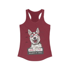 Beware of Dog Racerback Tank Top