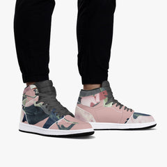 Jacki Easlick Floral Garden High-Top Leather Sneakers