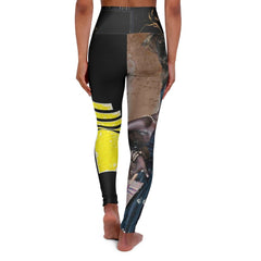 Royal Crest High Waisted Yoga Leggings