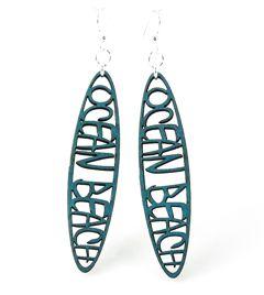 Ocean Beach Earrings # 1040