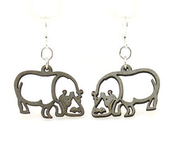 Hippo Earrings # 1088