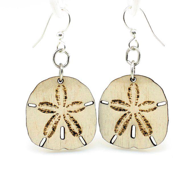 Sand Dollar Earrings #1195