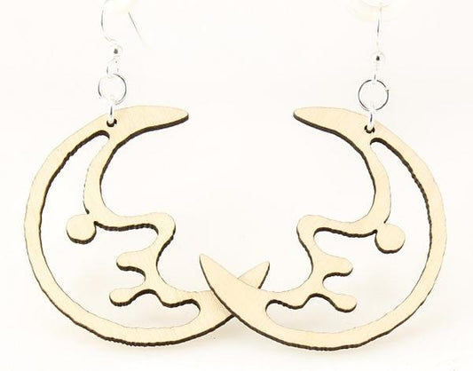 Moon Earrings # 1293