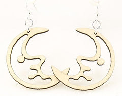 Moon Earrings # 1293