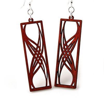 Rectangular Elegance Earrings # 1365