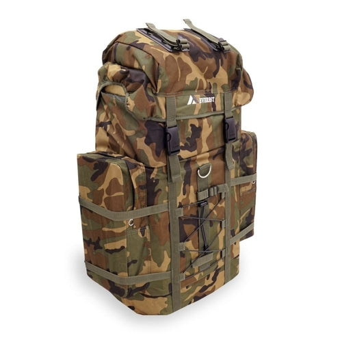 WOODLAND CAMO HIKING PACK