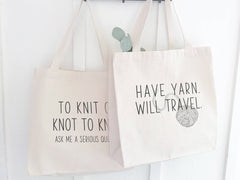 Have Yarn Will Travel - Canvas Tote Bag