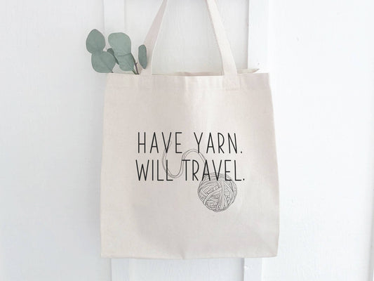 Have Yarn Will Travel - Canvas Tote Bag