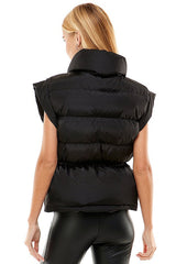 Removable Sleeve Puff Jacket