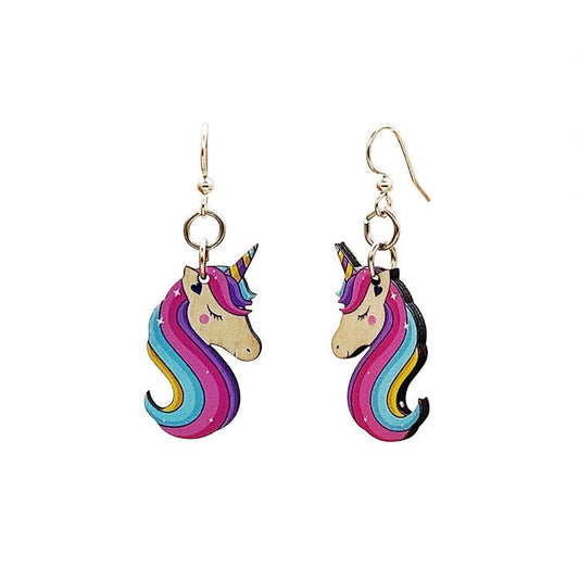 Bashful Unicorn Earrings #1675