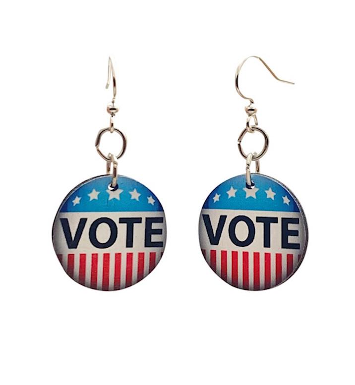 Vote Earrings # 1681