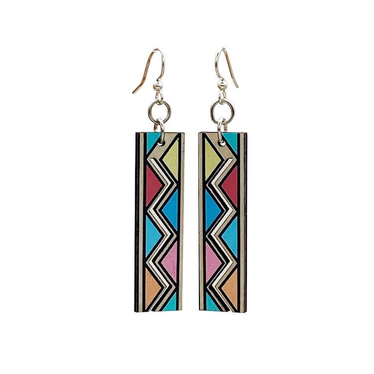 Safari Print Earrings #1682