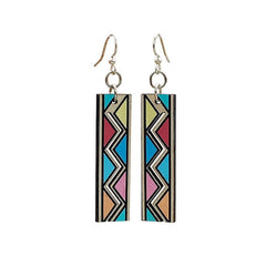 Safari Print Earrings #1682