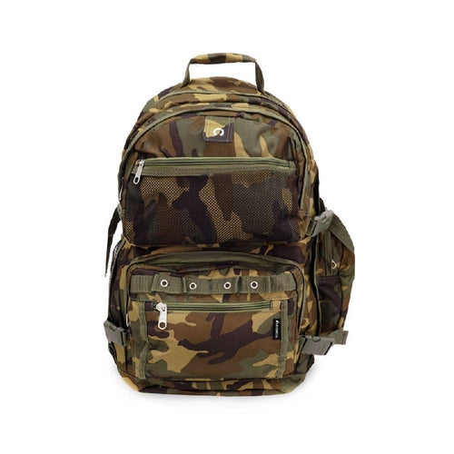 Oversize Woodland Camo Backpack