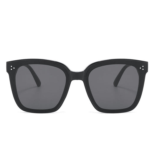 S2087 - Classic Square Retro Vintage Flat Top Fashion Sunglasses