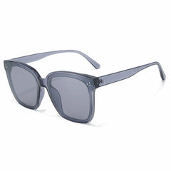 S2087 - Classic Square Retro Vintage Flat Top Fashion Sunglasses