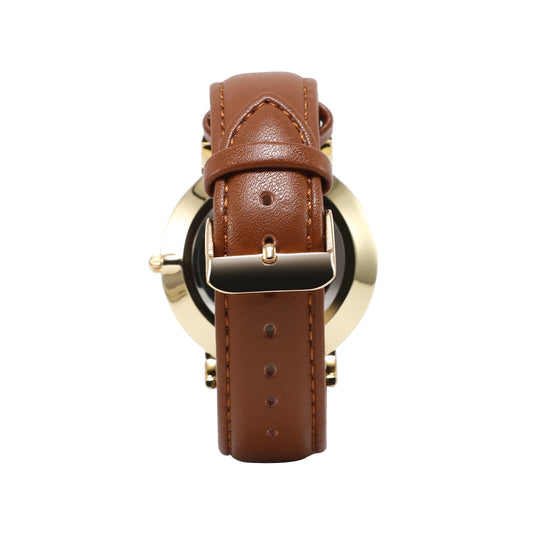 Terry Leather Strap Watch