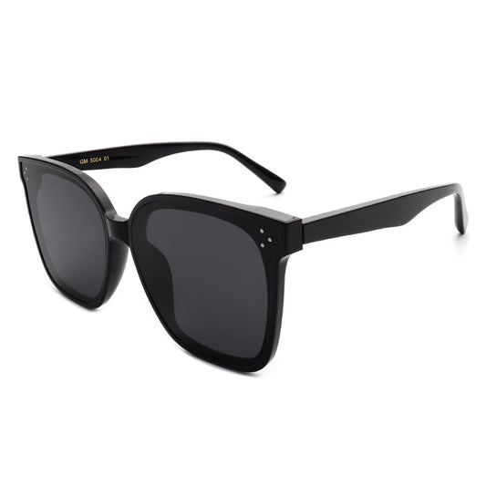 GM5004 - Classic Oversize Square Fashion Flat Lens Retro Sunglasses