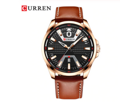 Archetypal Curren Leather Watch | 5412118