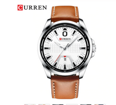 Archetypal Curren Leather Watch | 5412112