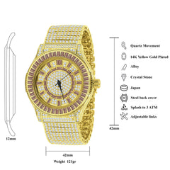 GALLANT Steel CZ Watch | 5110332