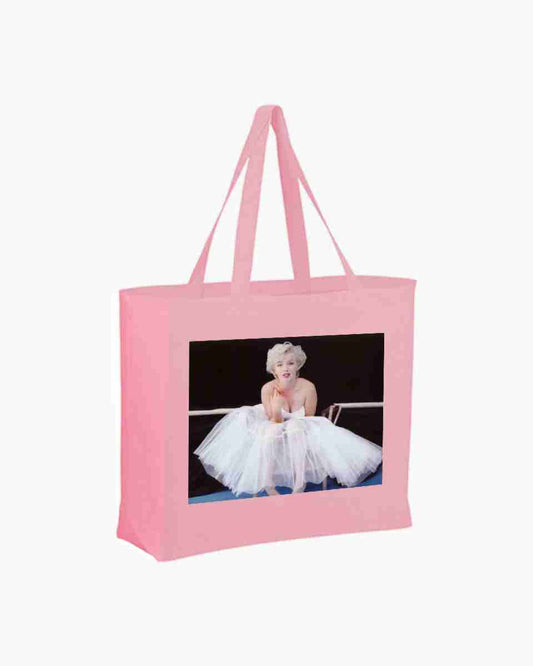 Marilyn Monroe 1900  Pink Tote Bag Accessories Groceries