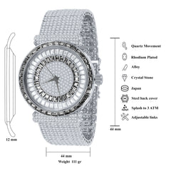 FOXY CZ ICED OUT WATCH | 5110347