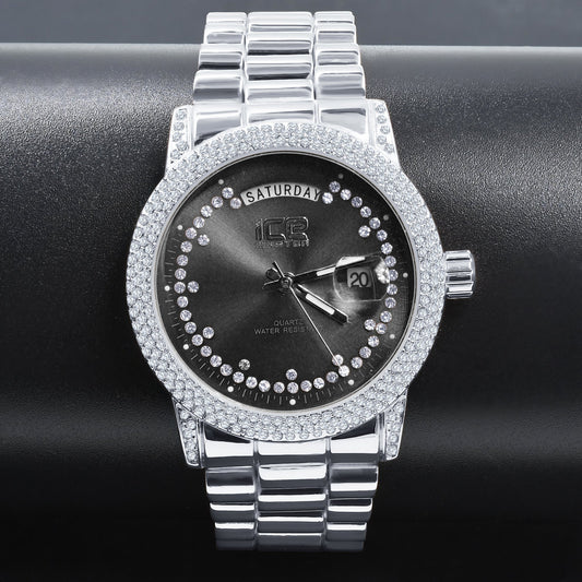 Grandeur Bling Metal Watch | 562657