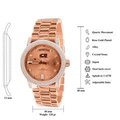 Incandescent Bling Metal Watch | 562635